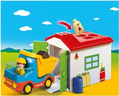 PLAYMOBIL® 70184 LKW Mit Sortiergarage 4 PLAYMOBIL® 70184 LKW Mit Sortiergarage – Bild 2
