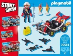 PLAYMOBIL® 70554 Stuntshow Feuerwehrkart 9 PLAYMOBIL® 70554 Stuntshow Feuerwehrkart -Playmobil Shop 17014441 04