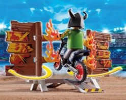 PLAYMOBIL® 70553 Stuntshow Motorrad Mit Feuerwand 9 PLAYMOBIL® 70553 Stuntshow Motorrad Mit Feuerwand -Playmobil Shop 17014480 03