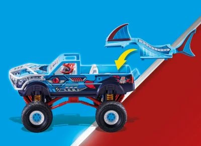 PLAYMOBIL® 70550 Stuntshow Monster Truck Shark 7 PLAYMOBIL® 70550 Stuntshow Monster Truck Shark – Bild 5