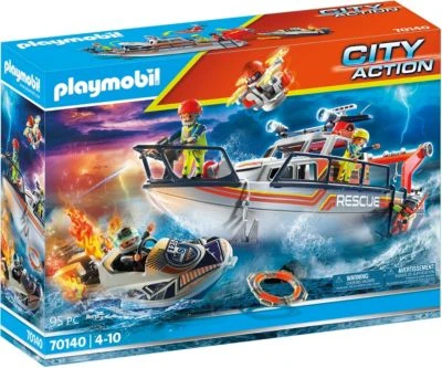 PLAYMOBIL® 70140 Seenot: Löscheinsatz Mit Rettungskreuzer 3 PLAYMOBIL® 70140 Seenot: Löscheinsatz Mit Rettungskreuzer