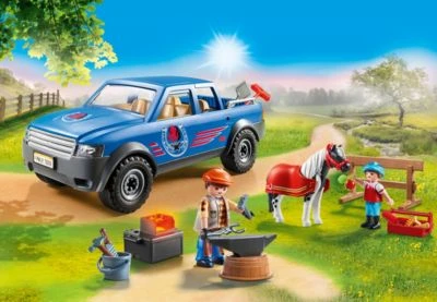 PLAYMOBIL® 70518 Mobiler Hufschmied 4 PLAYMOBIL® 70518 Mobiler Hufschmied – Bild 2