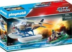PLAYMOBIL® 70779 Polizei-Wasserflugzeug: Schmuggler-Verfolgung
