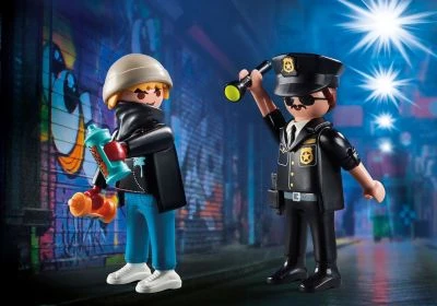 PLAYMOBIL® 70822 DuoPack Polizist Und Sprayer 4 PLAYMOBIL® 70822 DuoPack Polizist Und Sprayer – Bild 2