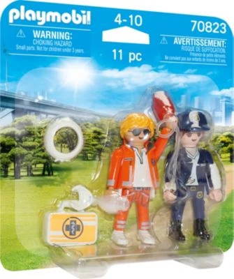 PLAYMOBIL® 70823 DuoPack Notarzt Und Polizistin 3 PLAYMOBIL® 70823 DuoPack Notarzt Und Polizistin