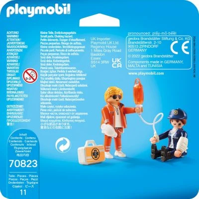 PLAYMOBIL® 70823 DuoPack Notarzt Und Polizistin 6 PLAYMOBIL® 70823 DuoPack Notarzt Und Polizistin – Bild 4