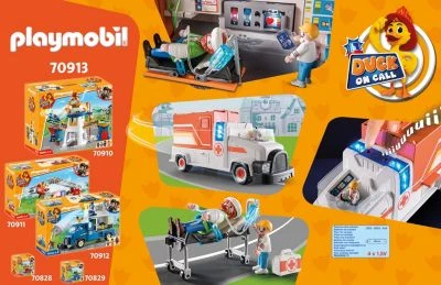 PLAYMOBIL® 70913 Duck On Call - Notarzt Truck 6 PLAYMOBIL® 70913 Duck On Call - Notarzt Truck – Bild 4