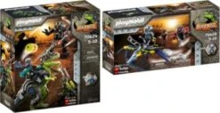 PLAYMOBIL® 2er Set: 70624 T-Rex: Gefecht Der Giganten + 70628 Pteranodon: Attacke Aus Der Luft