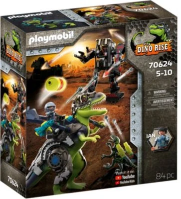 PLAYMOBIL® 2er Set: 70624 T-Rex: Gefecht Der Giganten + 70628 Pteranodon: Attacke Aus Der Luft 4 PLAYMOBIL® 2er Set: 70624 T-Rex: Gefecht Der Giganten + 70628 Pteranodon: Attacke Aus Der Luft – Bild 2