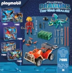 PLAYMOBIL® 71085 Dragons: The Nine Realms - Icarls ATV & Phil -Playmobil Shop 24629760 03