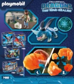 PLAYMOBIL® 71082 Dragons: The Nine Realms - Plowhorn & D'Angelo 10 PLAYMOBIL® 71082 Dragons: The Nine Realms - Plowhorn & D'Angelo -Playmobil Shop 24629795 03