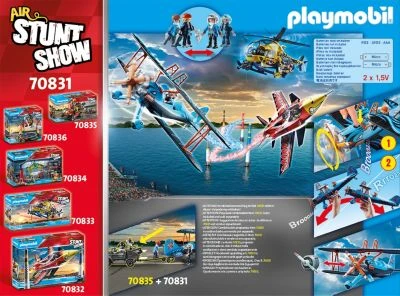 PLAYMOBIL® 70831 Air Stuntshow Doppeldecker "Phönix" 6 PLAYMOBIL® 70831 Air Stuntshow Doppeldecker "Phönix" – Bild 4
