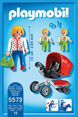 PLAYMOBIL® 5573 Zwillingskinderwagen 5 PLAYMOBIL® 5573 Zwillingskinderwagen – Bild 3