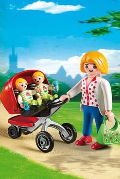 PLAYMOBIL® City Life - Zwillingskinderwagen -Playmobil Shop 4008789055736 2 1280x1280