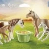 PLAYMOBIL® Country - 2 Island Ponys Mit Fohlen