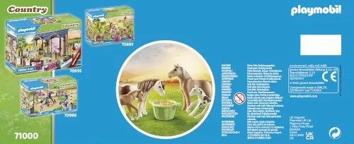 PLAYMOBIL® Country - 2 Island Ponys Mit Fohlen 6 PLAYMOBIL® Country - 2 Island Ponys Mit Fohlen – Bild 4