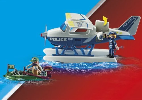 PLAYMOBIL® City Action - Polizei-Wasserflugzeug: Schmuggler-Verfolgung 5 PLAYMOBIL® City Action - Polizei-Wasserflugzeug: Schmuggler-Verfolgung – Bild 4