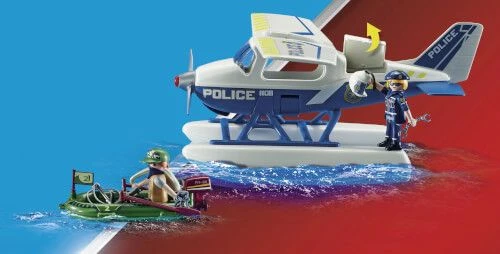 PLAYMOBIL® City Action - Polizei-Wasserflugzeug: Schmuggler-Verfolgung 6 PLAYMOBIL® City Action - Polizei-Wasserflugzeug: Schmuggler-Verfolgung – Bild 5