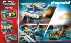 PLAYMOBIL® City Action - Polizei-Wasserflugzeug: Schmuggler-Verfolgung 19 PLAYMOBIL® City Action - Polizei-Wasserflugzeug: Schmuggler-Verfolgung -Playmobil Shop 43274236 8 2 4008789707796 1280x1280
