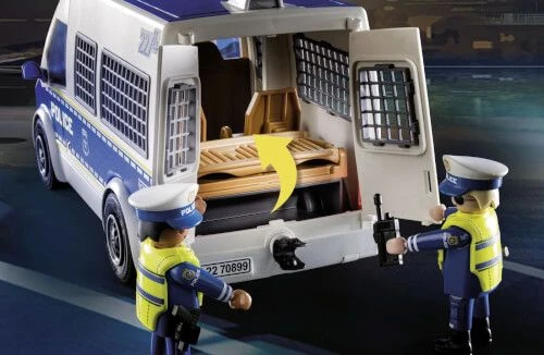 PLAYMOBIL® City Action - Polizei-Mannschaftswagen Mit Licht Und Sound 7 PLAYMOBIL® City Action - Polizei-Mannschaftswagen Mit Licht Und Sound – Bild 5