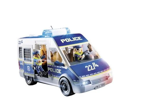 PLAYMOBIL® City Action - Polizei-Mannschaftswagen Mit Licht Und Sound 4 PLAYMOBIL® City Action - Polizei-Mannschaftswagen Mit Licht Und Sound – Bild 2