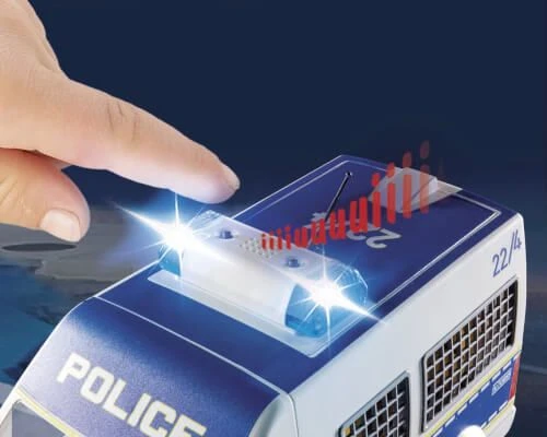 PLAYMOBIL® City Action - Polizei-Mannschaftswagen Mit Licht Und Sound 9 PLAYMOBIL® City Action - Polizei-Mannschaftswagen Mit Licht Und Sound – Bild 7