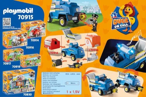 PLAYMOBIL® DUCK ON CALL - Polizei Einsatzfahrzeug 10 PLAYMOBIL® DUCK ON CALL - Polizei Einsatzfahrzeug – Bild 8