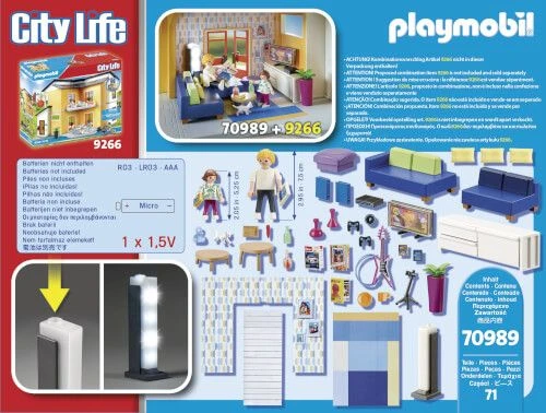 PLAYMOBIL® City Life - Wohnzimmer 8 PLAYMOBIL® City Life - Wohnzimmer – Bild 6
