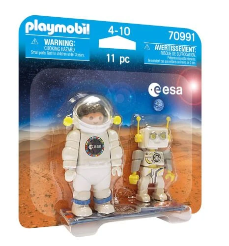 PLAYMOBIL® Duo Pack - ESA Astronaut Und ROBert 3 PLAYMOBIL® Duo Pack - ESA Astronaut Und ROBert