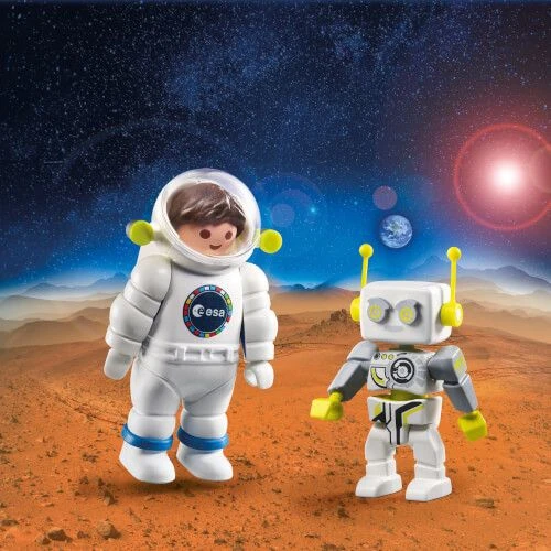 PLAYMOBIL® Duo Pack - ESA Astronaut Und ROBert 5 PLAYMOBIL® Duo Pack - ESA Astronaut Und ROBert – Bild 3