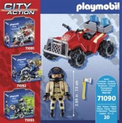 PLAYMOBIL® City Action - Feuerwehr-Speed Quad 7 PLAYMOBIL® City Action - Feuerwehr-Speed Quad -Playmobil Shop 43275780 8 2 4008789710901 1280x1280