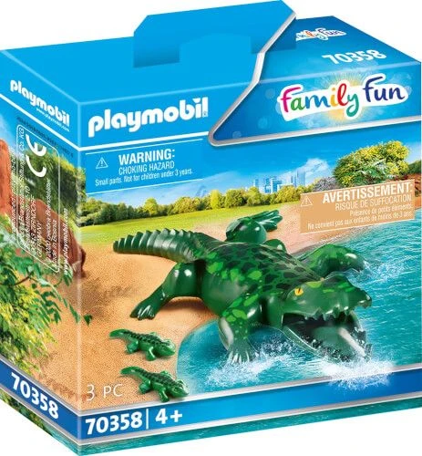 PLAYMOBIL® Family Fun - Alligator Mit Babys 3 PLAYMOBIL® Family Fun - Alligator Mit Babys