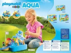PLAYMOBIL® 1.2.3. Aqua - Wasserrad Mit Karussell -Playmobil Shop 43736761 9 2 4008789702685 1280x1280