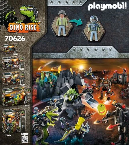 PLAYMOBIL® Dino Rise - Saichania: Abwehr Des Kampfläufers 4 PLAYMOBIL® Dino Rise - Saichania: Abwehr Des Kampfläufers – Bild 2