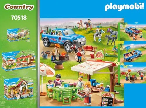 PLAYMOBIL® Country - Mobiler Hufschmied 4 PLAYMOBIL® Country - Mobiler Hufschmied – Bild 2