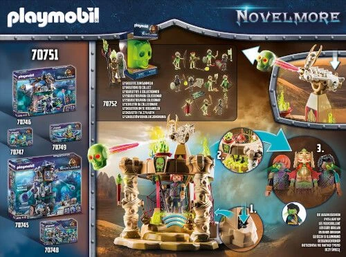 PLAYMOBIL® Novelmore - Sal'ahari Sands - Tempel Der Skelettarmee 4 PLAYMOBIL® Novelmore - Sal'ahari Sands - Tempel Der Skelettarmee – Bild 2