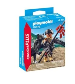 PLAYMOBIL® Special Plus - Krieger Mit Panther