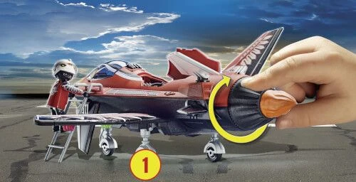PLAYMOBIL® Stunt Show - Air Stuntshow Düsenjet ''Eagle'' 8 PLAYMOBIL® Stunt Show - Air Stuntshow Düsenjet ''Eagle'' – Bild 6
