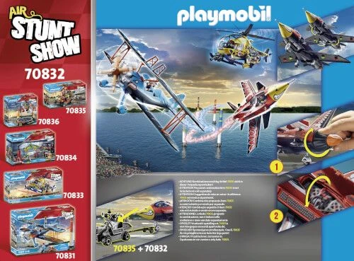 PLAYMOBIL® Stunt Show - Air Stuntshow Düsenjet ''Eagle'' 4 PLAYMOBIL® Stunt Show - Air Stuntshow Düsenjet ''Eagle'' – Bild 2