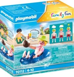 PLAYMOBIL® Family Fun - Badegast Mit Schwimmreifen