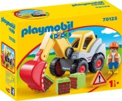 PLAYMOBIL® 1.2.3. - Schaufelbagger