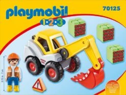PLAYMOBIL® 1.2.3. - Schaufelbagger -Playmobil Shop 70125 pt02 1280x1280