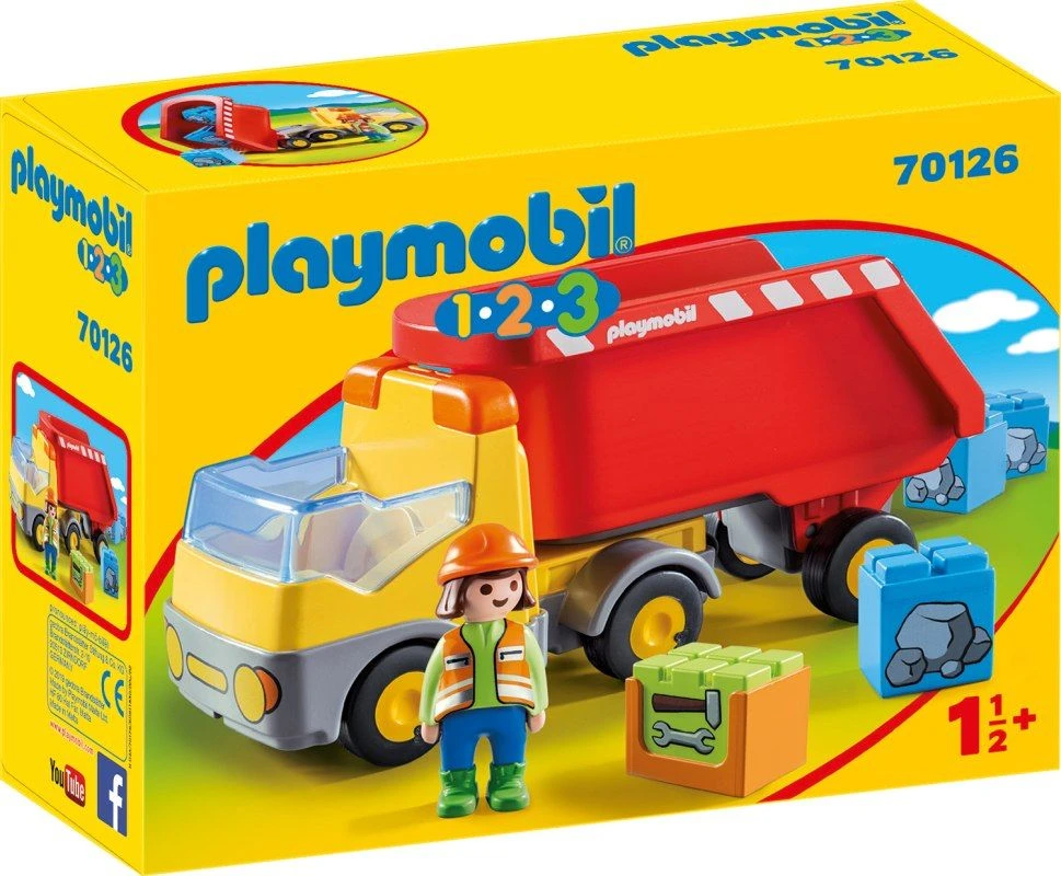 PLAYMOBIL® 1.2.3. - Kipplaster 3 PLAYMOBIL® 1.2.3. - Kipplaster