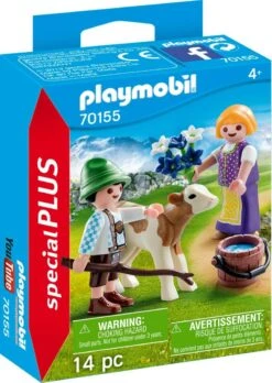 PLAYMOBIL® Special Plus - Kinder Mit Kälbchen