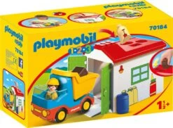 PLAYMOBIL® 1.2.3 - LKW Mit Sortiergarage