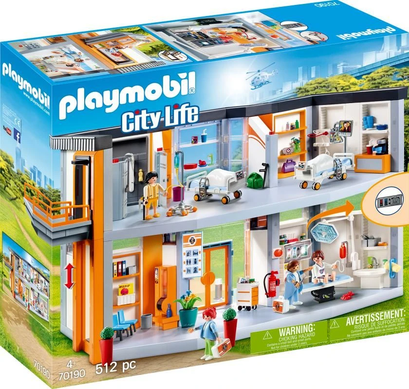PLAYMOBIL® City Life - Großes Krankenhaus Mit Einrichtung 3 PLAYMOBIL® City Life - Großes Krankenhaus Mit Einrichtung