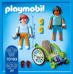 PLAYMOBIL® City Life - Patient Im Rollstuhl 7 PLAYMOBIL® City Life - Patient Im Rollstuhl -Playmobil Shop 70193 pt02 1280x1280