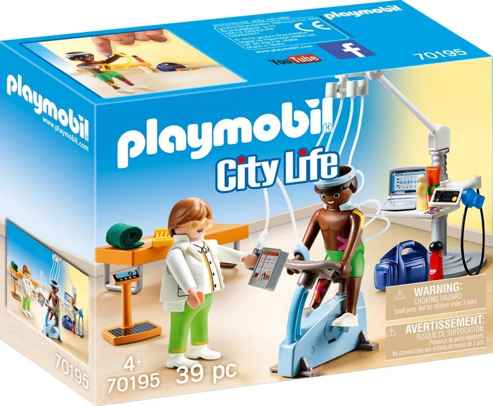 PLAYMOBIL® City Life - Beim Facharzt: Physiotherapeut 3 PLAYMOBIL® City Life - Beim Facharzt: Physiotherapeut