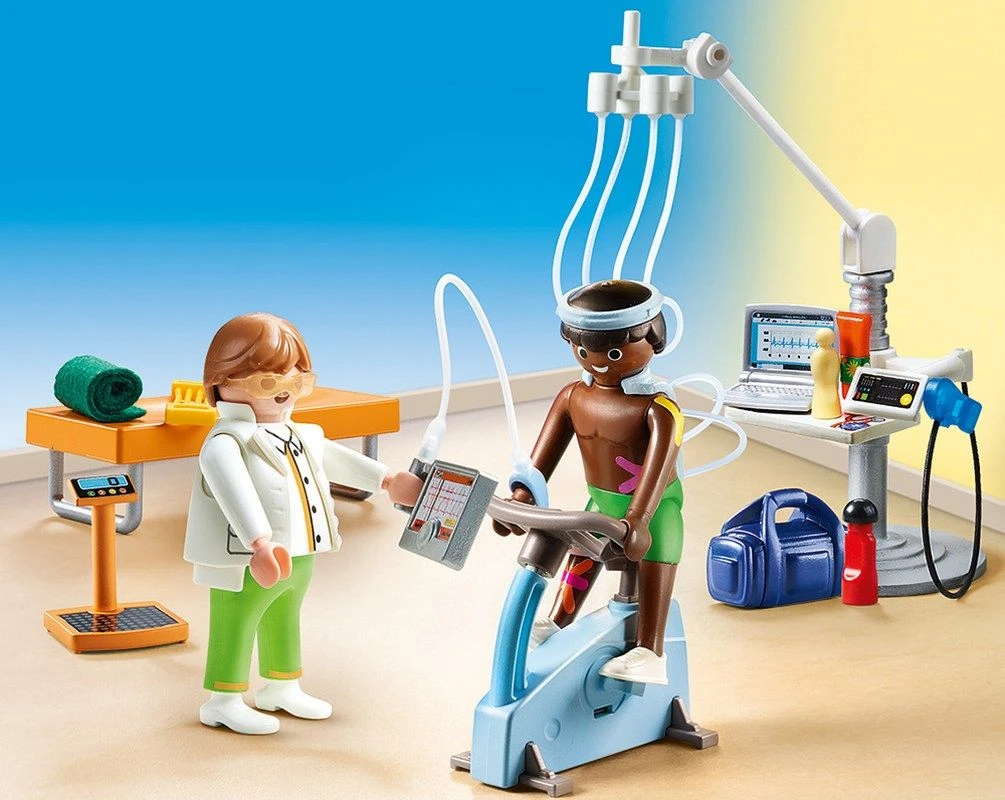 PLAYMOBIL® City Life - Beim Facharzt: Physiotherapeut 4 PLAYMOBIL® City Life - Beim Facharzt: Physiotherapeut – Bild 2