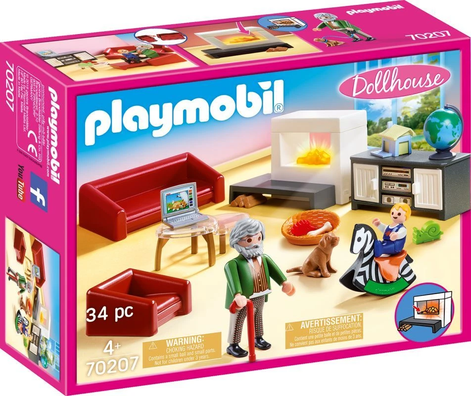 PLAYMOBIL® Dollhouse - Gemütliches Wohnzimmer 3 PLAYMOBIL® Dollhouse - Gemütliches Wohnzimmer